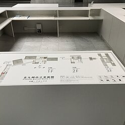 北九州美術館様案内サイン