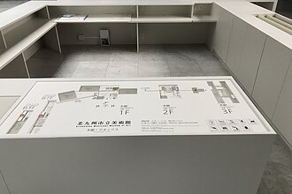 北九州美術館様｜案内サインのイメージ